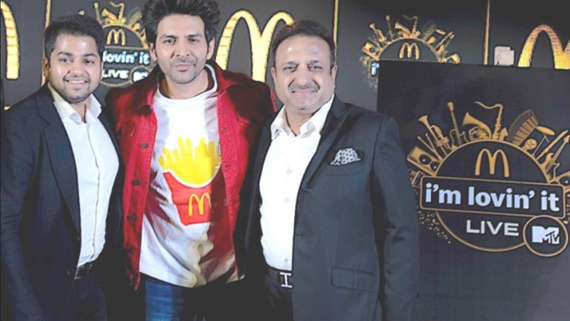 Kartik Aaryan unveils McDonald’s ‘I’m Lovin’ It Live’ music IP