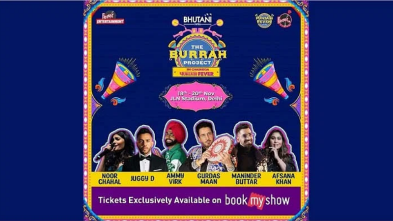 The Burrah Project: Punjabi Music & Food Festival to kickstart from Nov 18